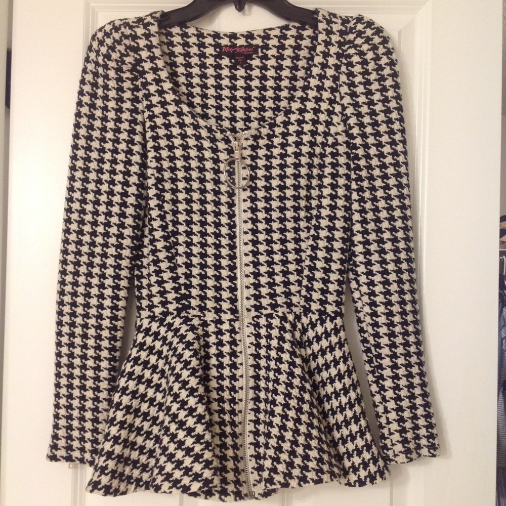 Betsey Johnson peplum top